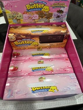 It's Butter Squishy Soft Rise Toy - Pink Packaging